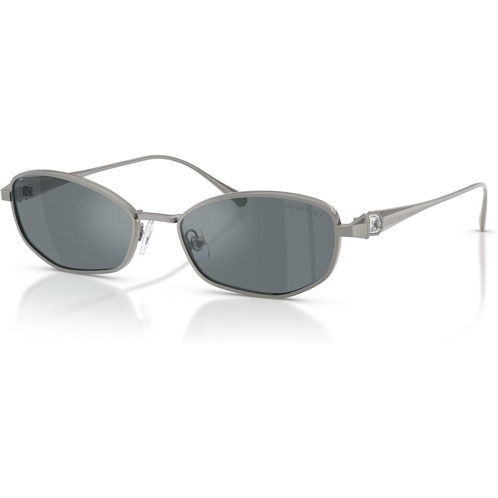 SWAROVSKI LENTES DE SOL SK7042 55 MM MUJER | GUNMETAL/GREY MIRRORED BLACK - 2
