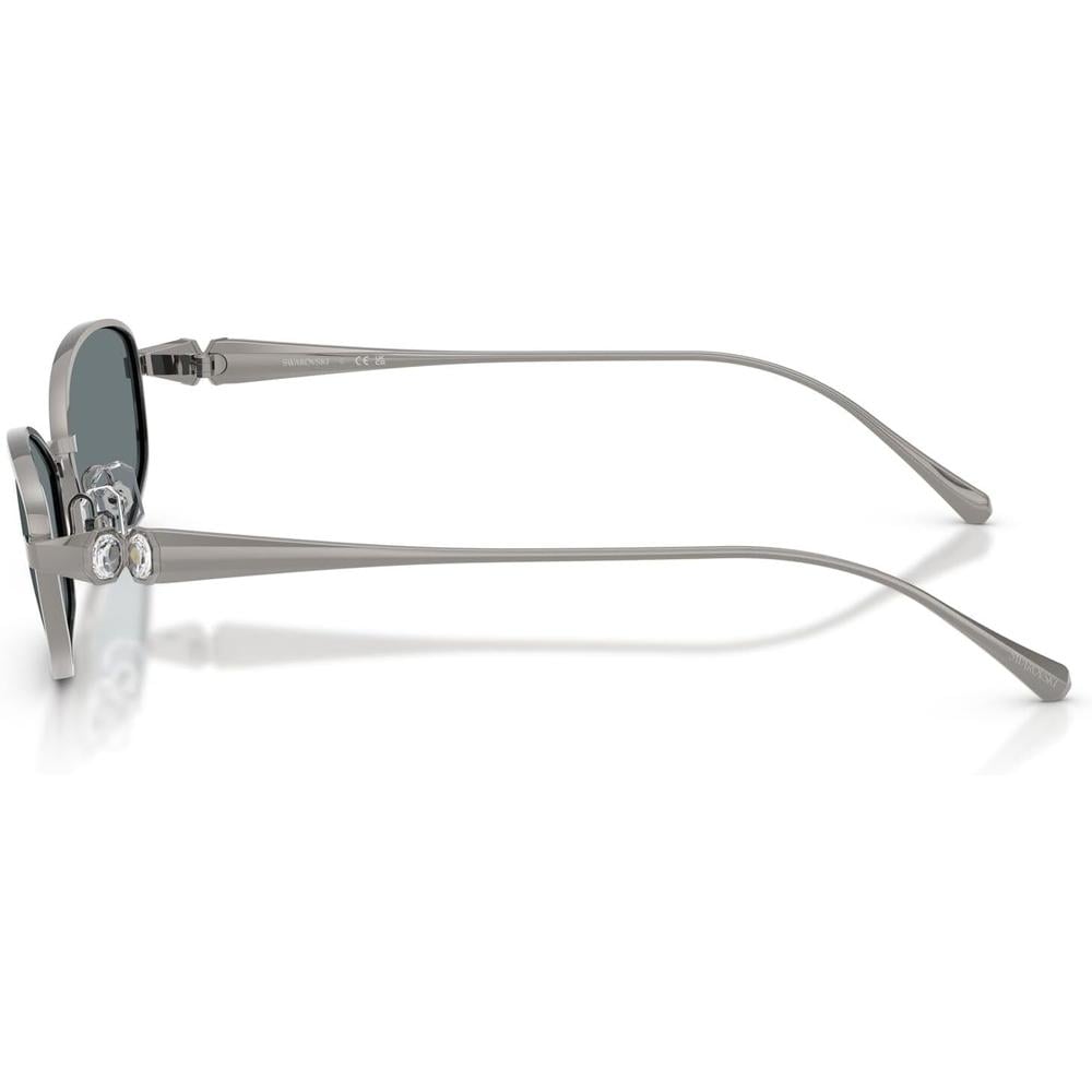 SWAROVSKI LENTES DE SOL SK7042 55 MM MUJER | GUNMETAL/GREY MIRRORED BLACK - 3