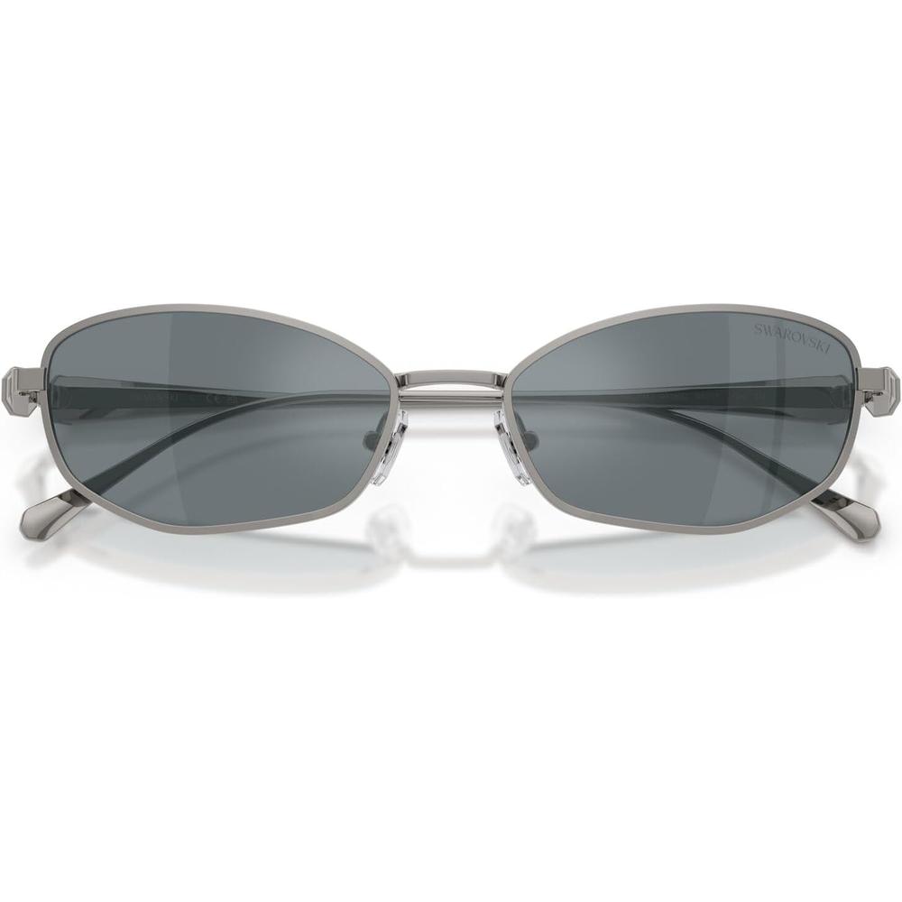 SWAROVSKI LENTES DE SOL SK7042 55 MM MUJER | GUNMETAL/GREY MIRRORED BLACK - 5