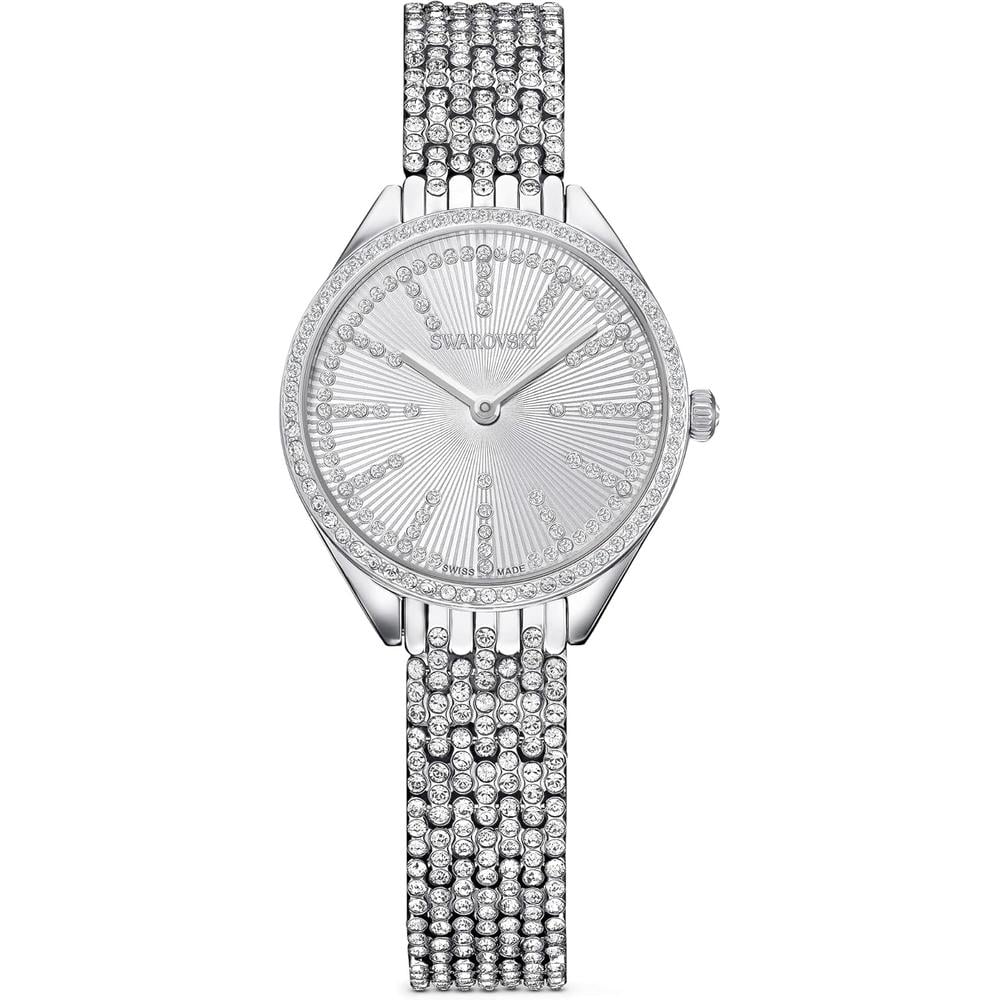 SWAROVSKI RELOJ ATTRACT CRYSTAL PARA MUJER | STAINLESS STEEL FINISH - 1