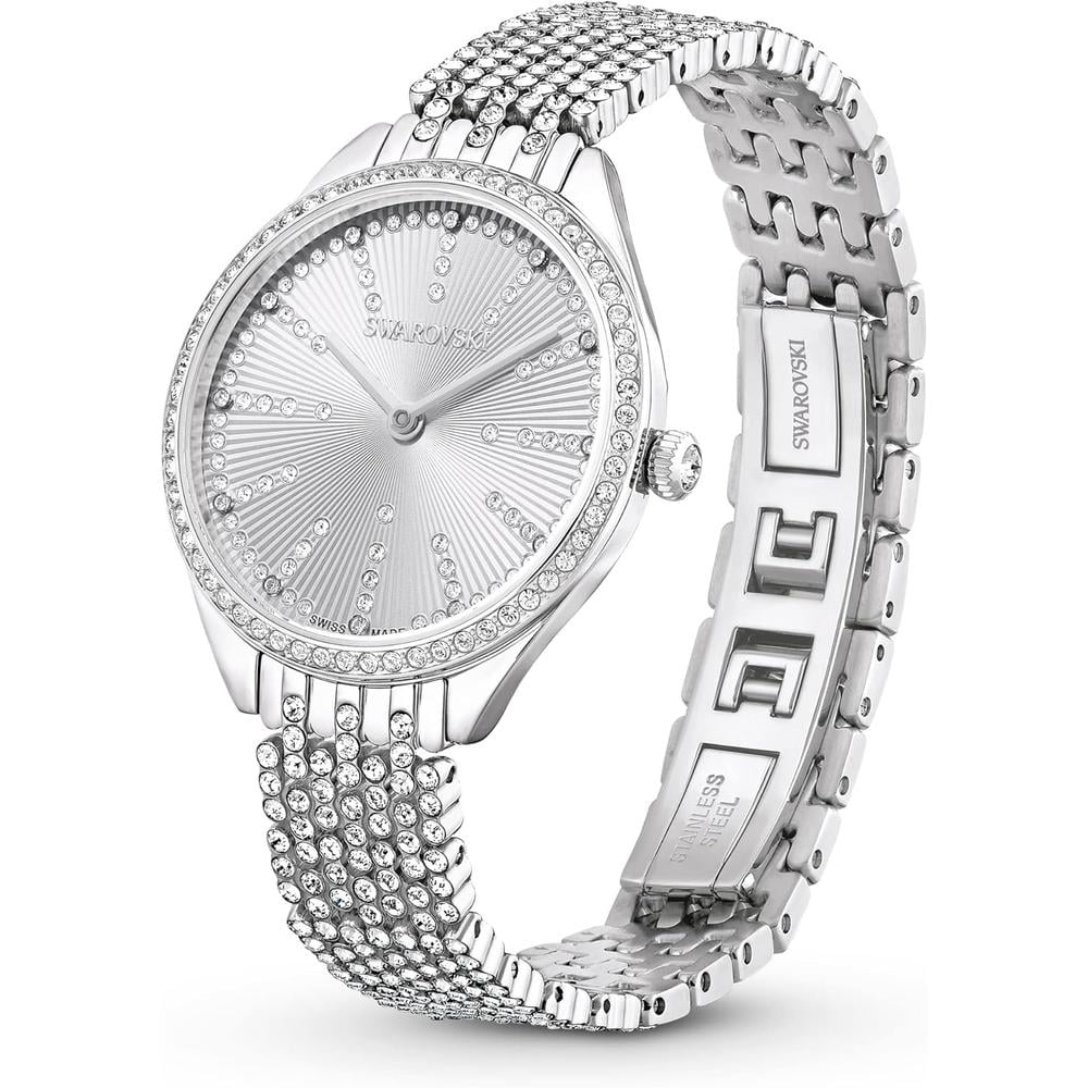 SWAROVSKI RELOJ ATTRACT CRYSTAL PARA MUJER | STAINLESS STEEL FINISH - 2