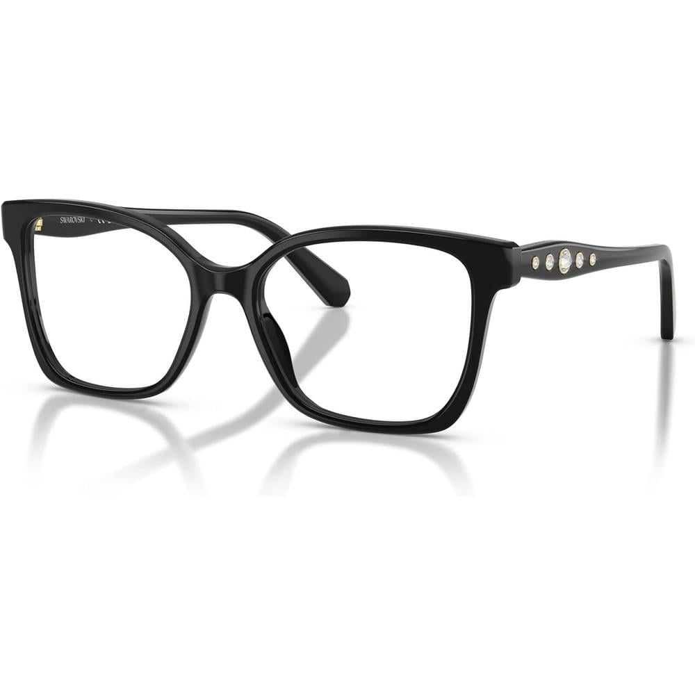 SWAROVSKI MONTURA CUADRADO SK2061 55 MM MUJER | BLACK/DEMO LENS - 2