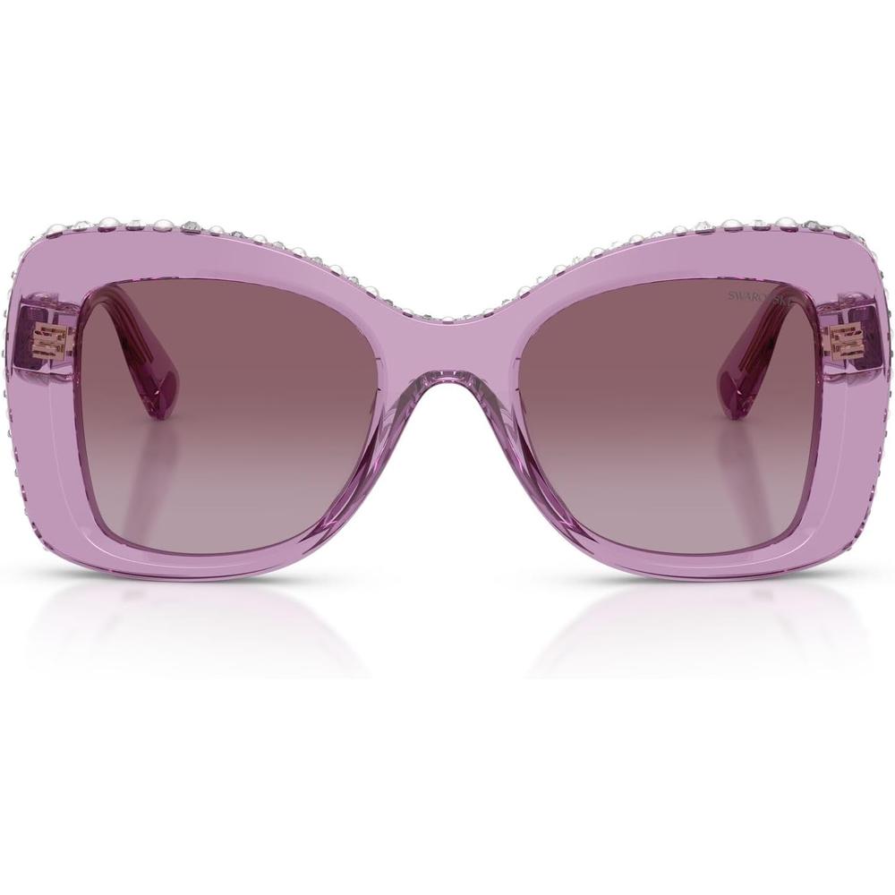 SWAROVSKI LENTES DE SOL MARIPOSA SK6062U 51 MM MUJER | TRANSPARENT AMETHYST/VIOLET GRADIENT - 1