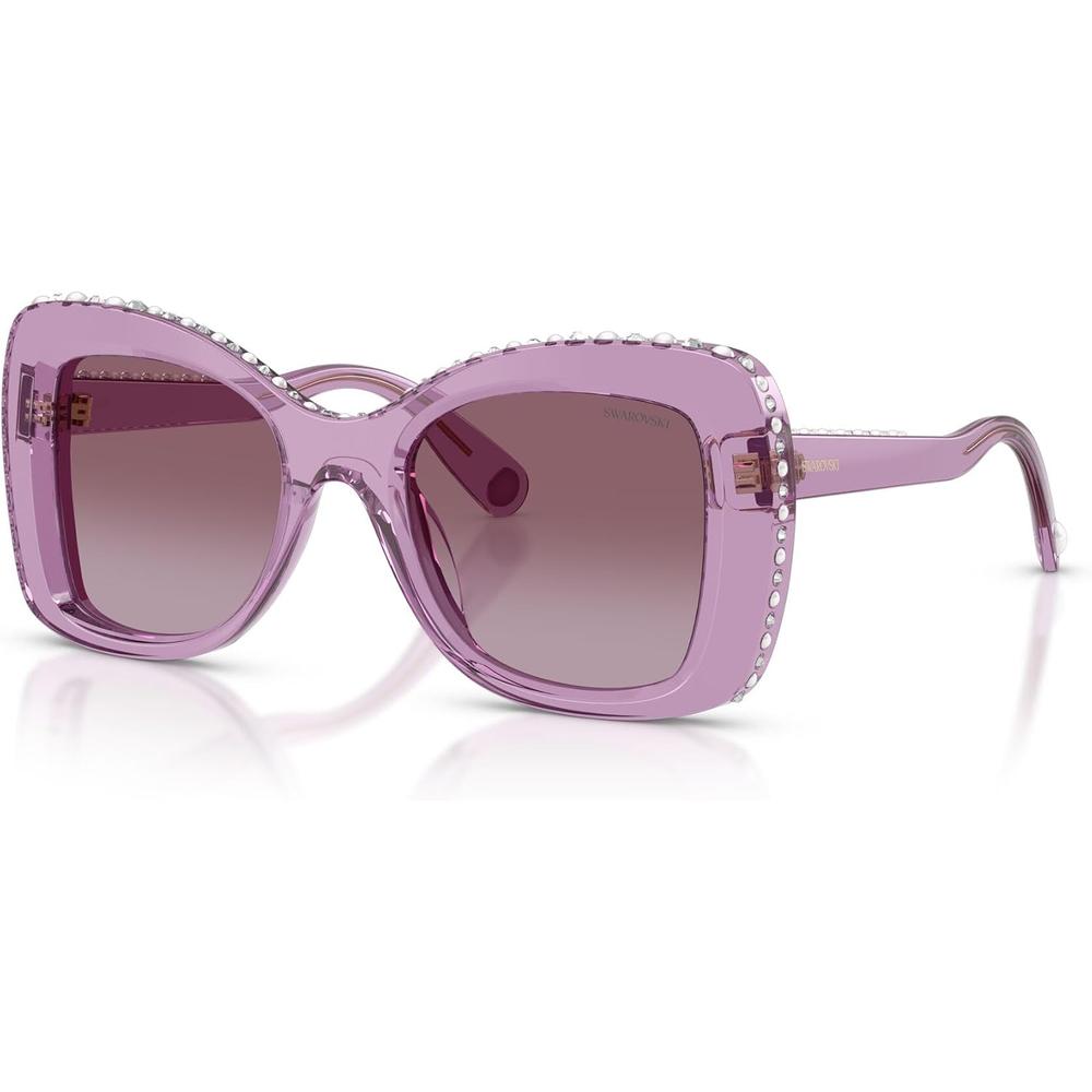 SWAROVSKI LENTES DE SOL MARIPOSA SK6062U 51 MM MUJER | TRANSPARENT AMETHYST/VIOLET GRADIENT - 2