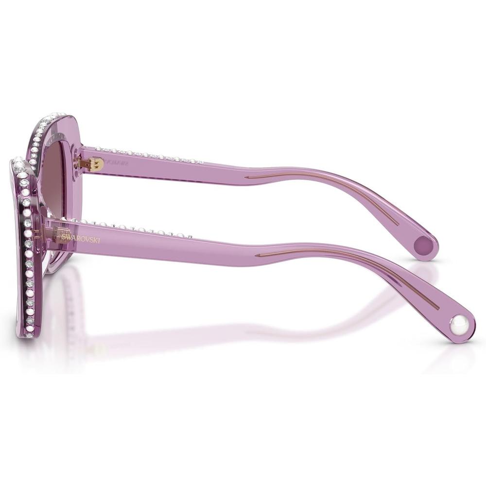 SWAROVSKI LENTES DE SOL MARIPOSA SK6062U 51 MM MUJER | TRANSPARENT AMETHYST/VIOLET GRADIENT - 3