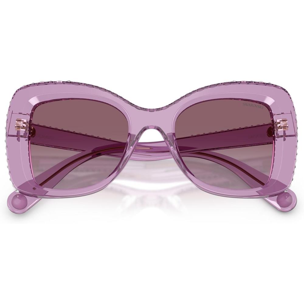 SWAROVSKI LENTES DE SOL MARIPOSA SK6062U 51 MM MUJER | TRANSPARENT AMETHYST/VIOLET GRADIENT - 5