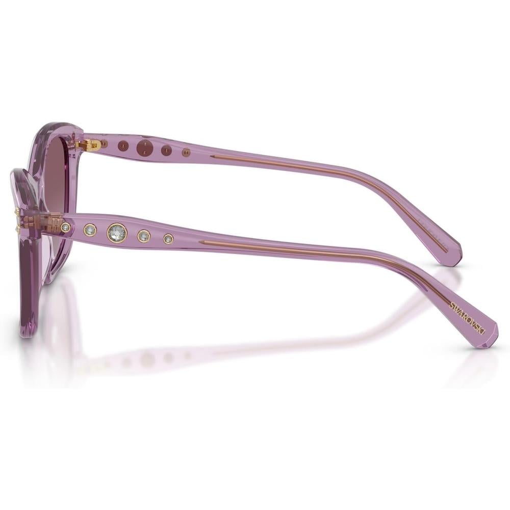SWAROVSKI LENTES DE SOL CUADRADO SK6063F 54 MM MUJER | TRANSPARENT AMETHYST/VIOLET GRADIENT - 3
