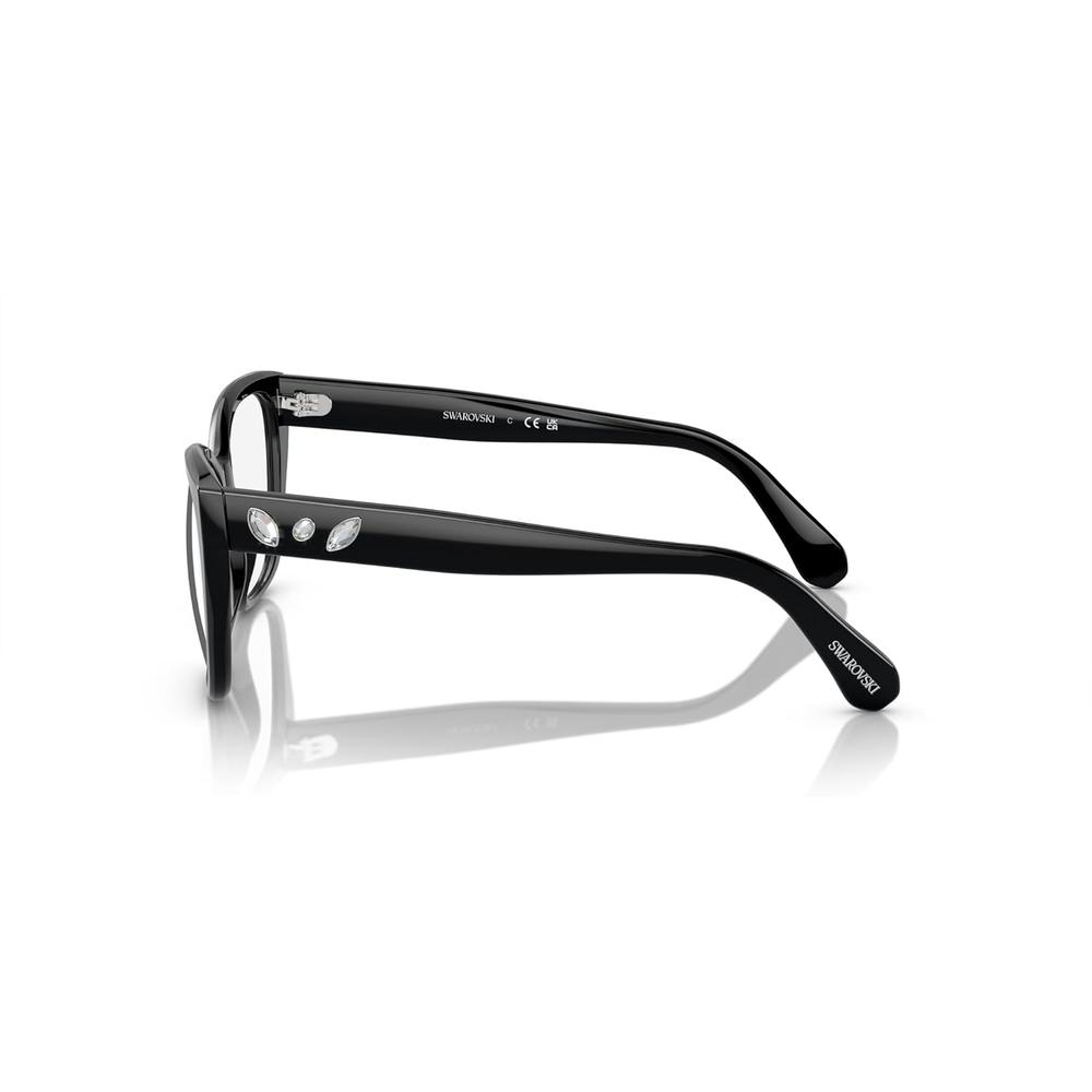 SWAROVSKI MONTURA CUADRADO SK2008 53 MM MUJER | BLACK/DEMO LENS - 3