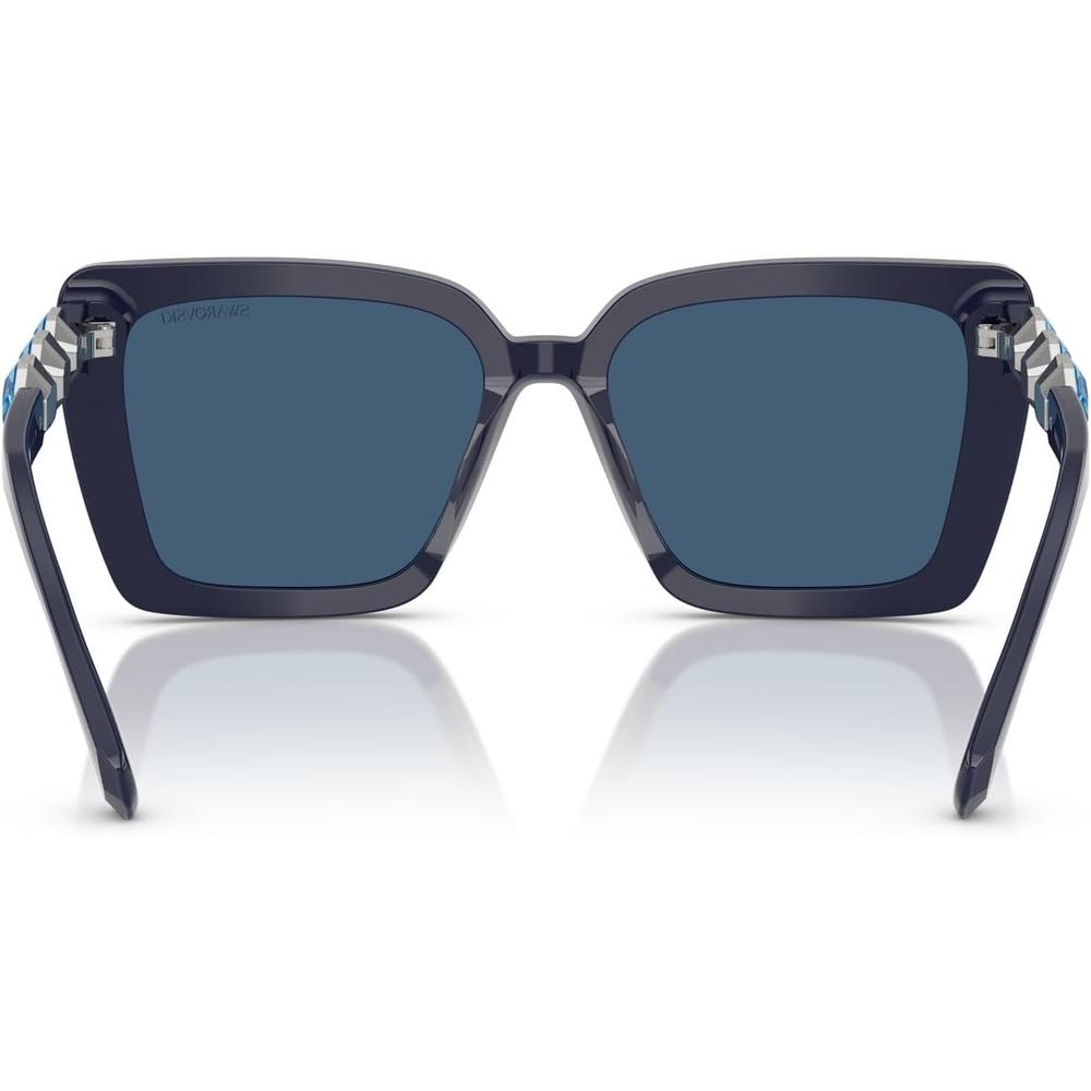 SWAROVSKI LENTES DE SOL CUADRADO SK6032 55 MM MUJER | BLUE/DARK BLUE - 4