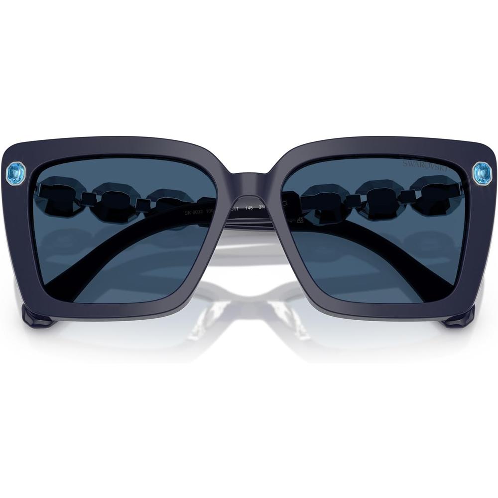 SWAROVSKI LENTES DE SOL CUADRADO SK6032 55 MM MUJER | BLUE/DARK BLUE - 5