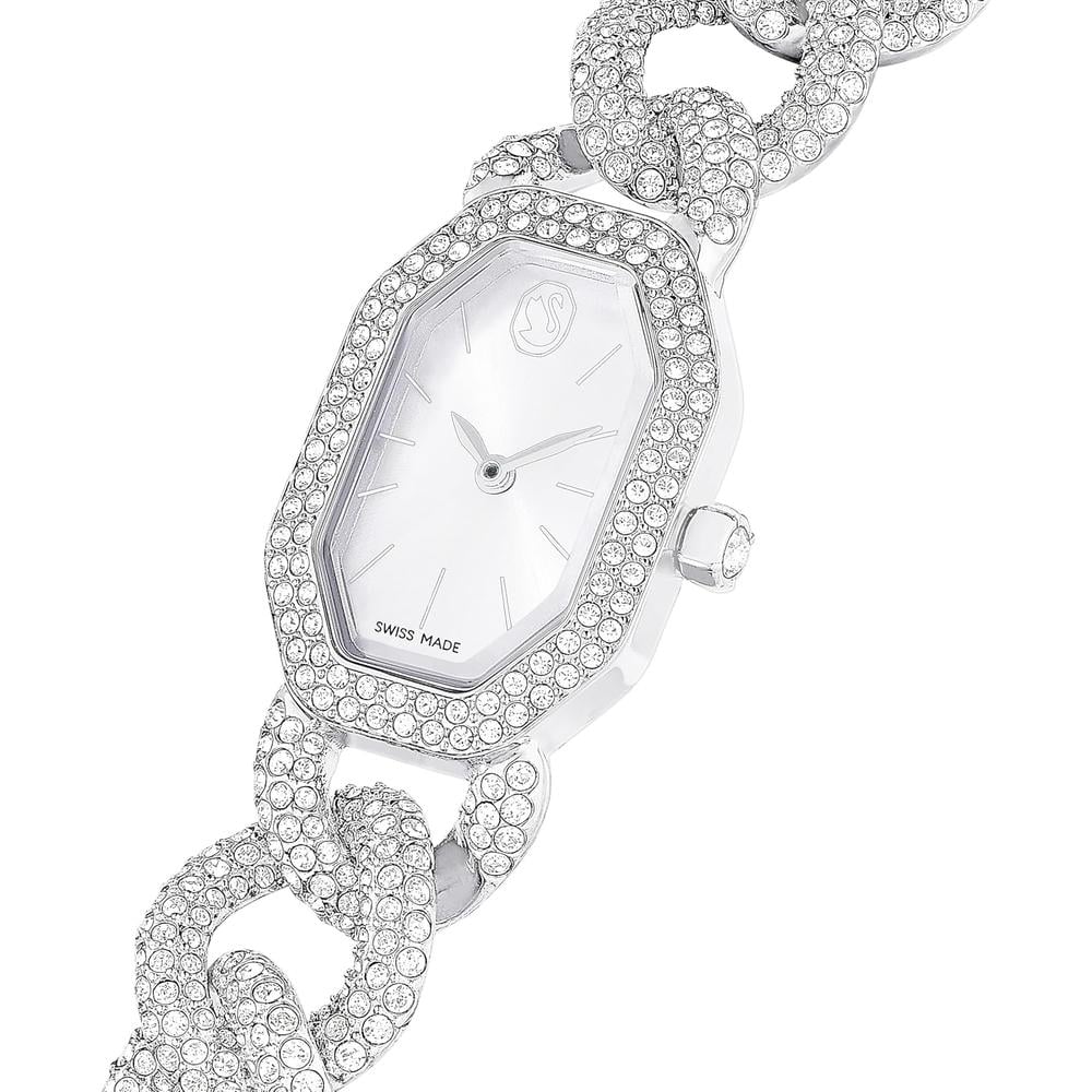 SWAROVSKI RELOJ DEXTERA OVAL PARA MUJER | ACERO - 4