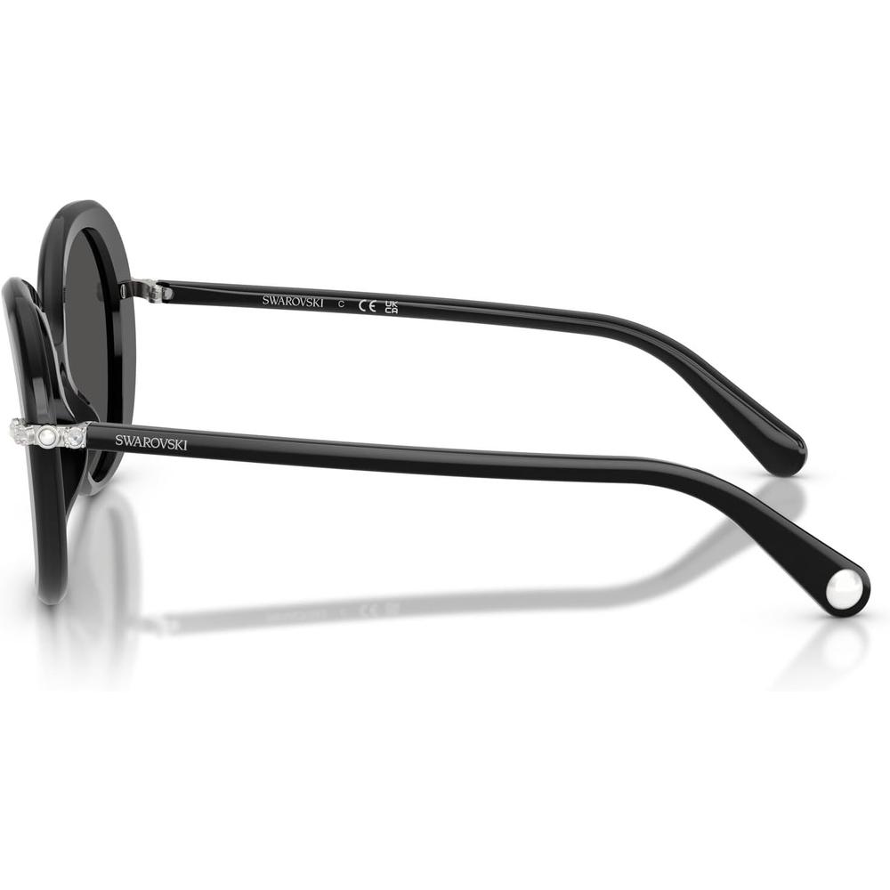 SWAROVSKI MONTURA SK6059F 55 MM MUJER | BLACK/DARK GREY - 3