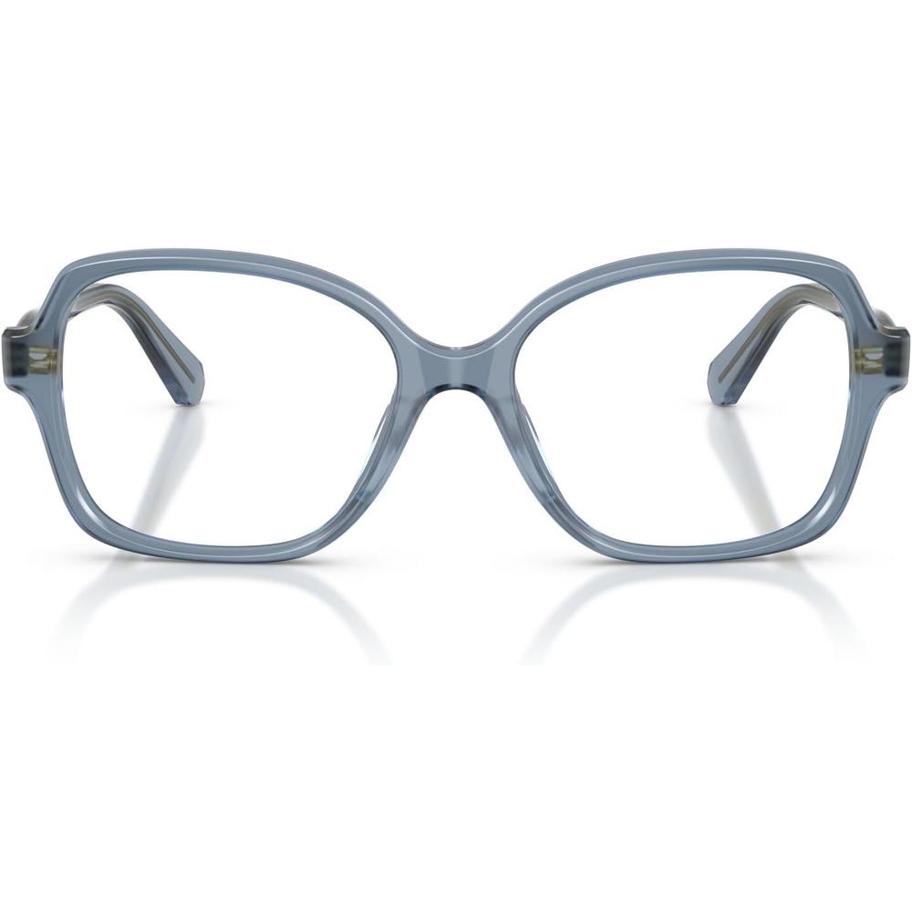 SWAROVSKI MONTURA CUADRADO SK2063 56 MM MUJER | MILKY LIGHT BLUE/DEMO LENS - 1
