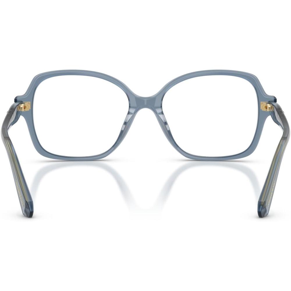 SWAROVSKI MONTURA CUADRADO SK2063 56 MM MUJER | MILKY LIGHT BLUE/DEMO LENS - 4