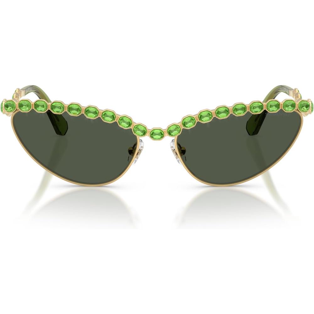 SWAROVSKI LENTES DE SOL SK7030 59 MM MUJER | GOLD/LIGHT GREEN - 1
