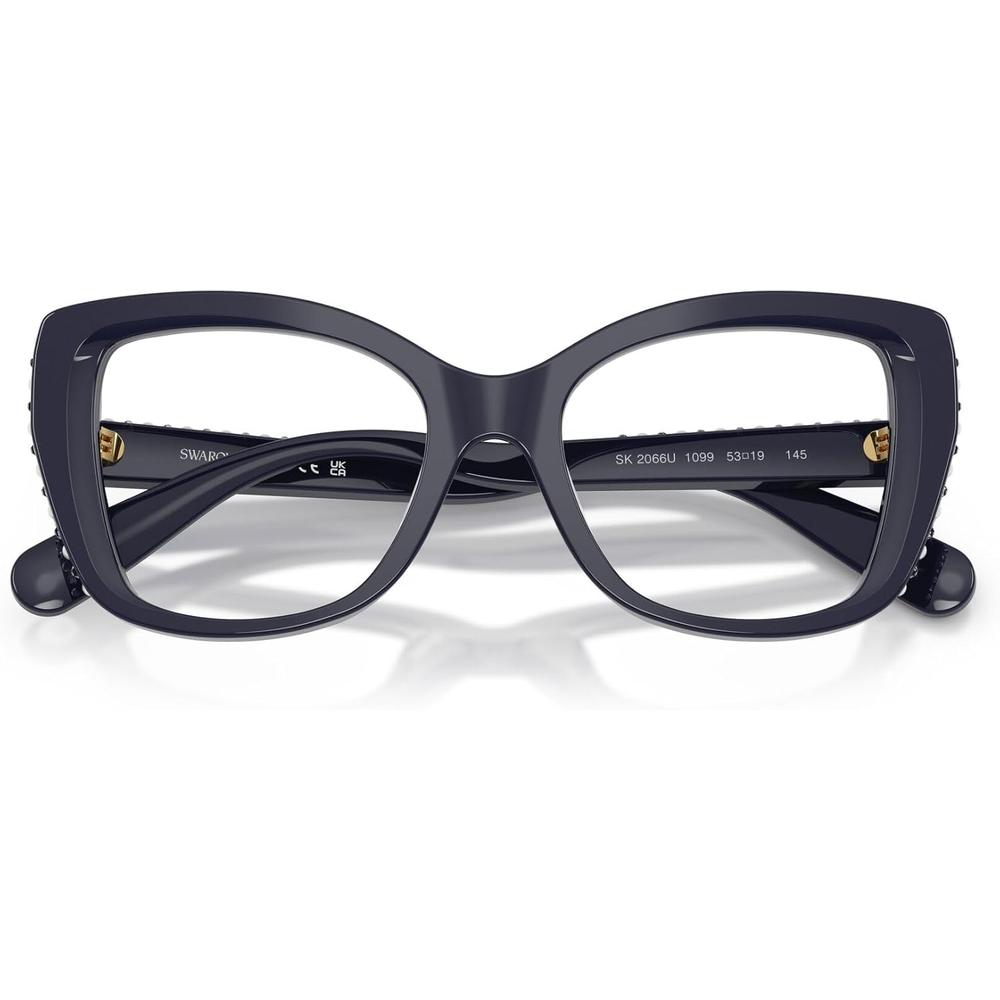 SWAROVSKI MONTURA MARIPOSA SK2066U 53 MM MUJER | BLUE/DEMO LENS - 5