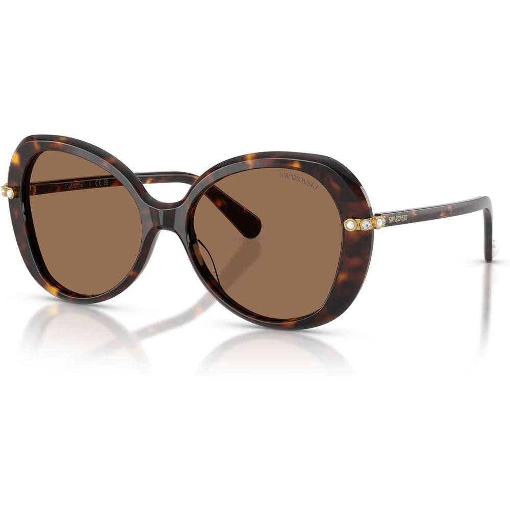 SWAROVSKI LENTES DE SOL SK6059 55 MM MUJER | HAVANA/DARK BROWN - 2