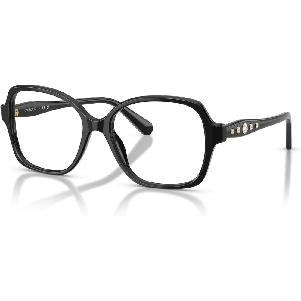 SWAROVSKI MONTURA CUADRADO SK2063 56 MM MUJER | BLACK/DEMO LENS - 2