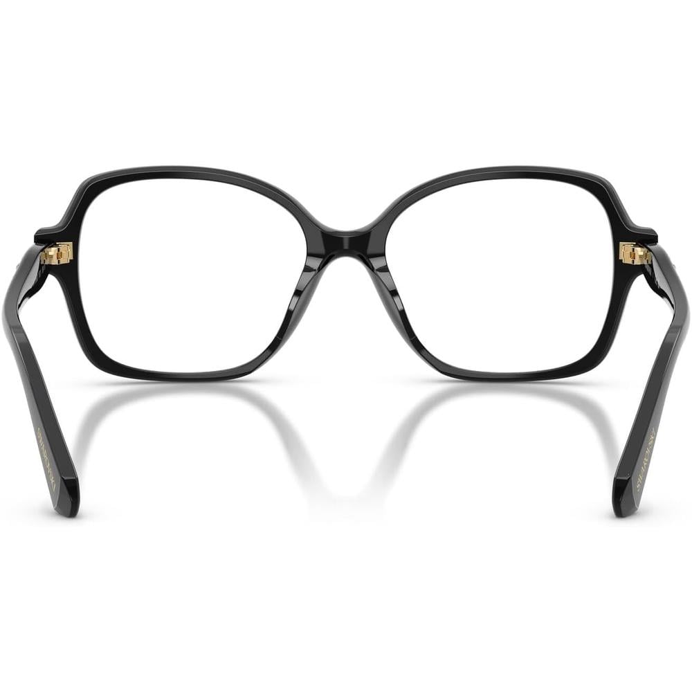 SWAROVSKI MONTURA CUADRADO SK2063 56 MM MUJER | BLACK/DEMO LENS - 4