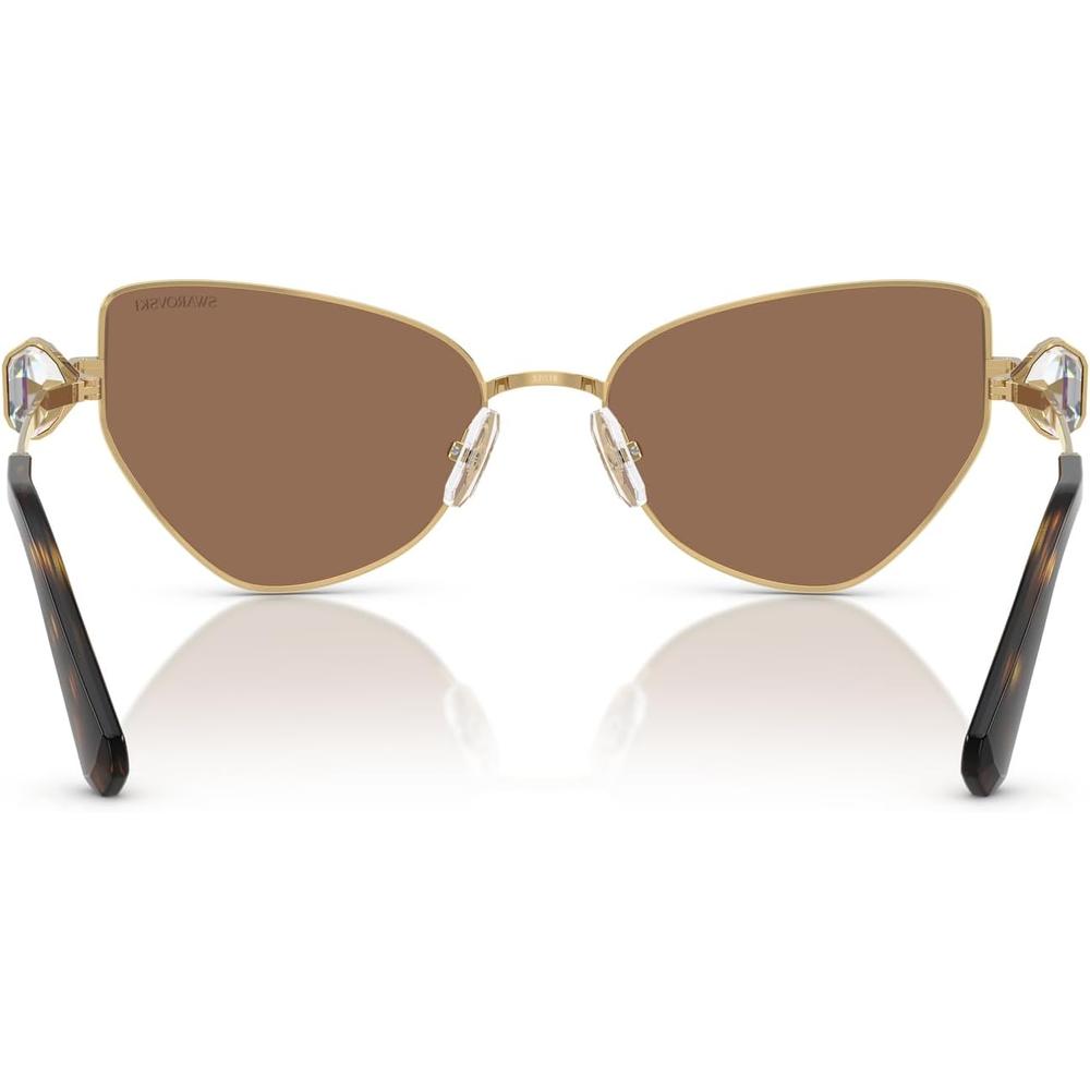 SWAROVSKI LENTES DE SOL MARIPOSA SK7003 57 MM MUJER | GOLD/DARK BROWN - 4