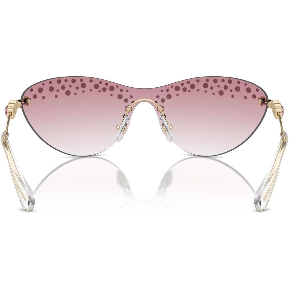 SWAROVSKI LENTES DE SOL RECTANGULAR SK7023 33 MM MUJER | PALE GOLD/CLEAR GRADIENT PINK - 4