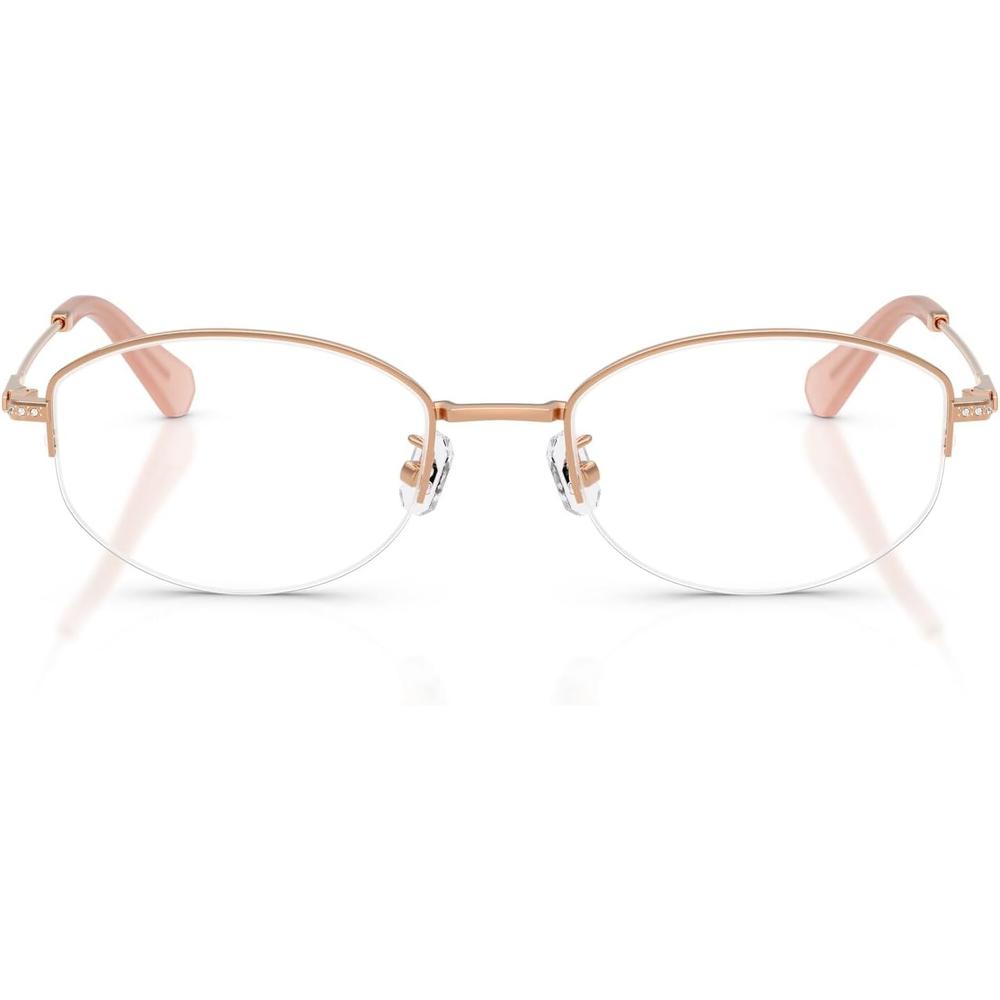 SWAROVSKI MONTURA OVAL SK1039D 54 MM MUJER | ROSE GOLD/DEMO LENS - 1