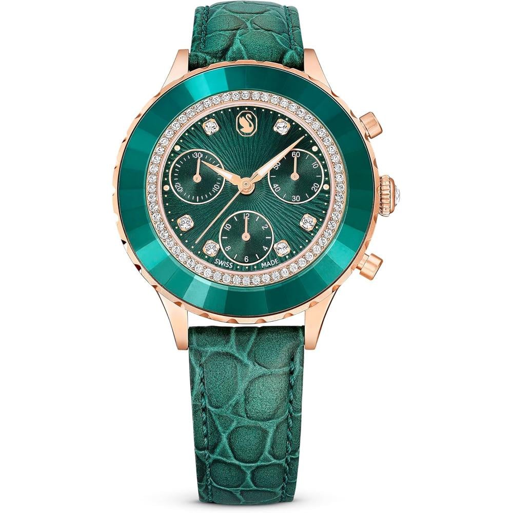 SWAROVSKI RELOJ OCTEA CHRONO PARA MUJER | GREEN - 1
