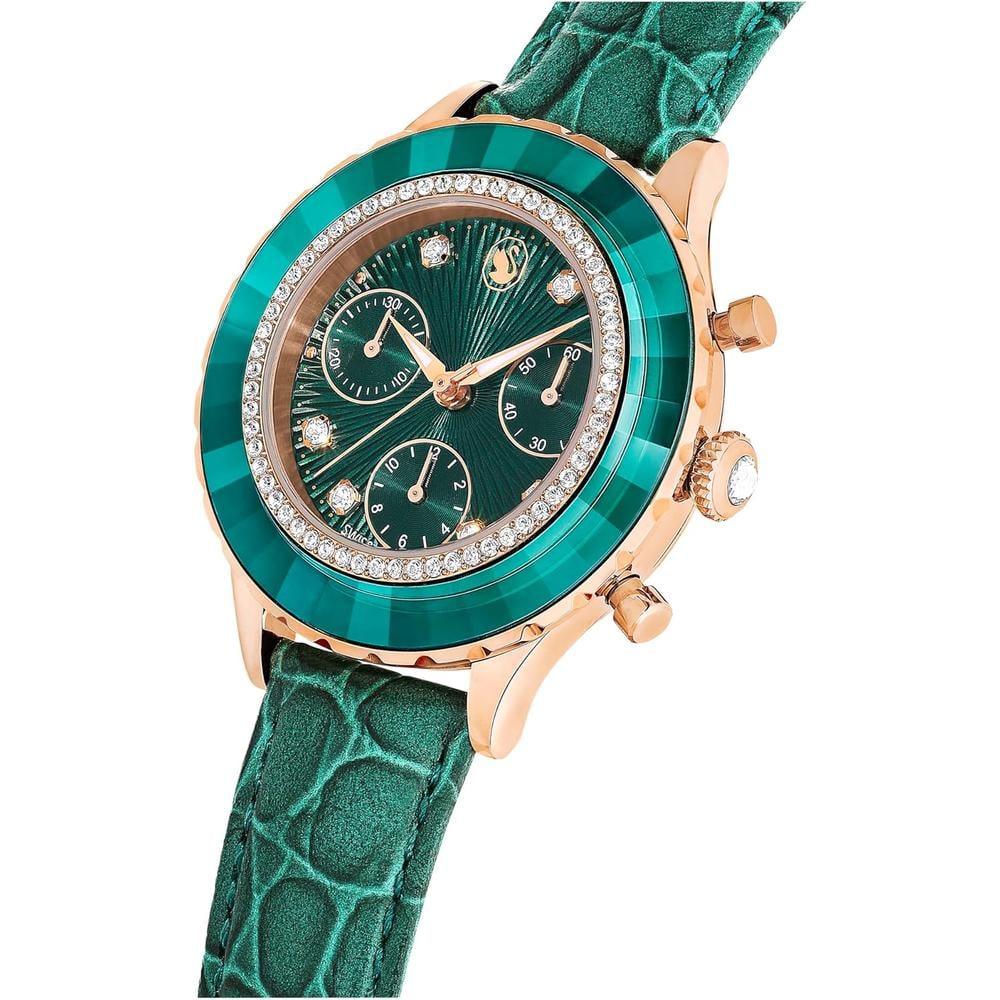 SWAROVSKI RELOJ OCTEA CHRONO PARA MUJER | GREEN - 4