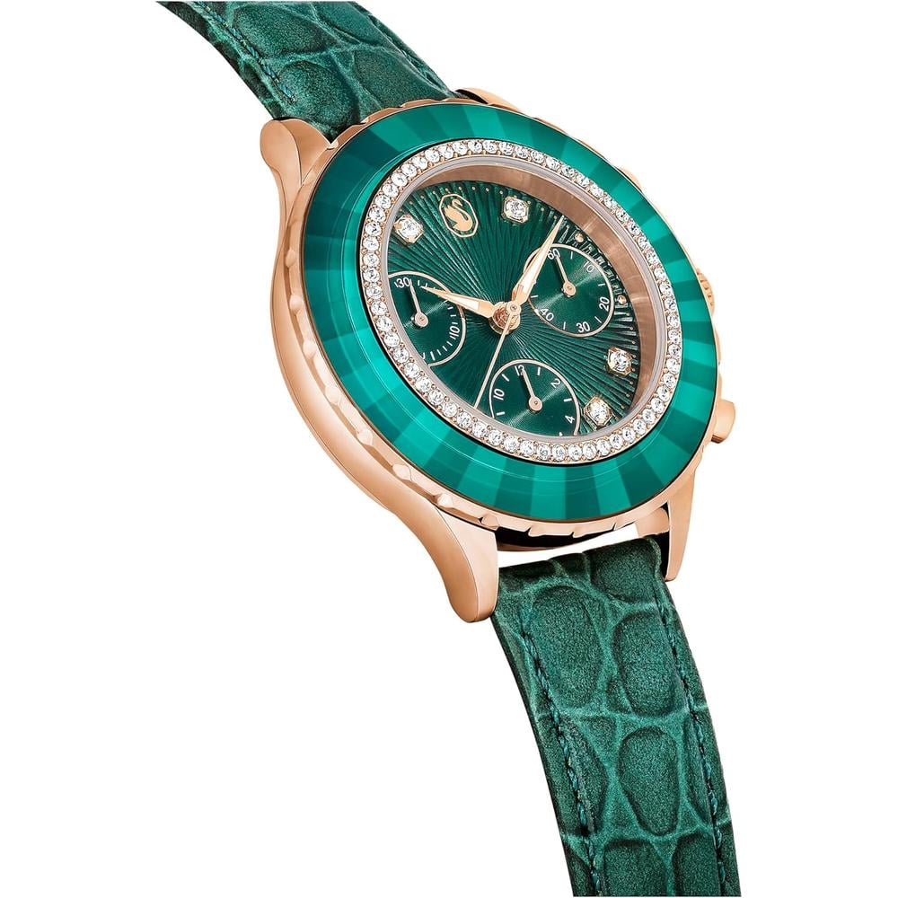 SWAROVSKI RELOJ OCTEA CHRONO PARA MUJER | GREEN - 5