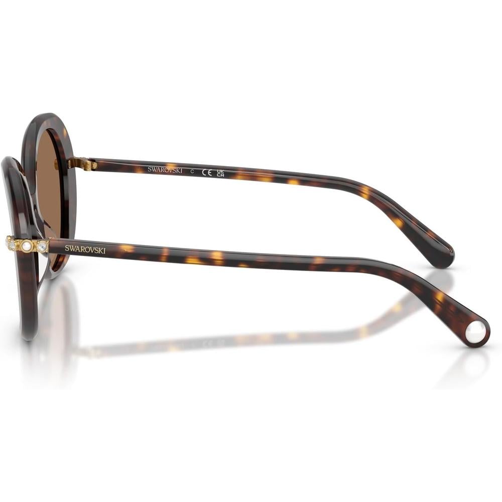 SWAROVSKI LENTES DE SOL SK6059F 55 MM MUJER | HAVANA/DARK BROWN - 3