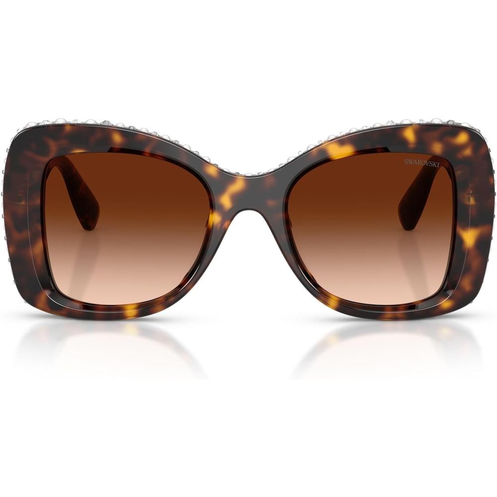 SWAROVSKI LENTES DE SOL MARIPOSA SK6062U 51 MM MUJER | HAVANA/CRYSTAL/GRADIENT BROWN - 1