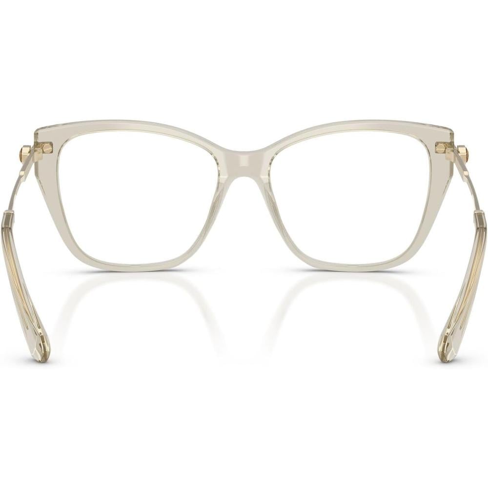 SWAROVSKI MONTURA SK2060 55 MM MUJER | TRANSPARENT BIEGE/DEMO LENS - 4