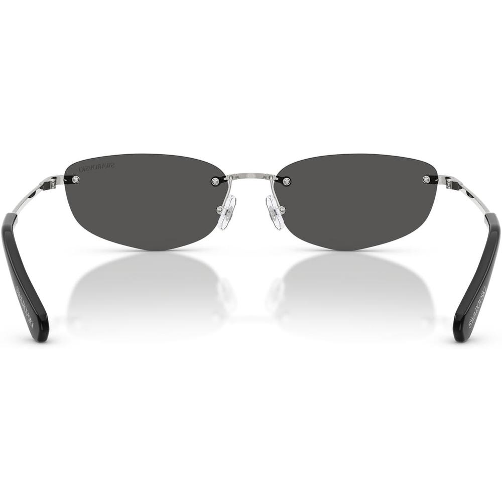 SWAROVSKI LENTES DE SOL SK7045D 57 MM MUJER | SILVER/DARK GREY - 4