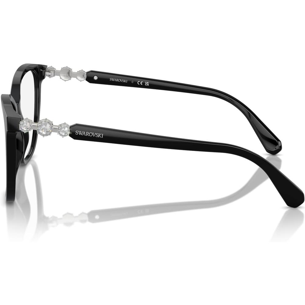 SWAROVSKI MONTURA CUADRADO SK2020 54 MM MUJER | BLACK/DEMO LENS - 3