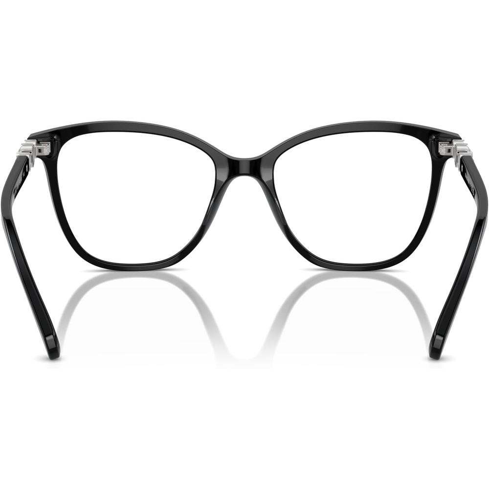 SWAROVSKI MONTURA CUADRADO SK2020 54 MM MUJER | BLACK/DEMO LENS - 4