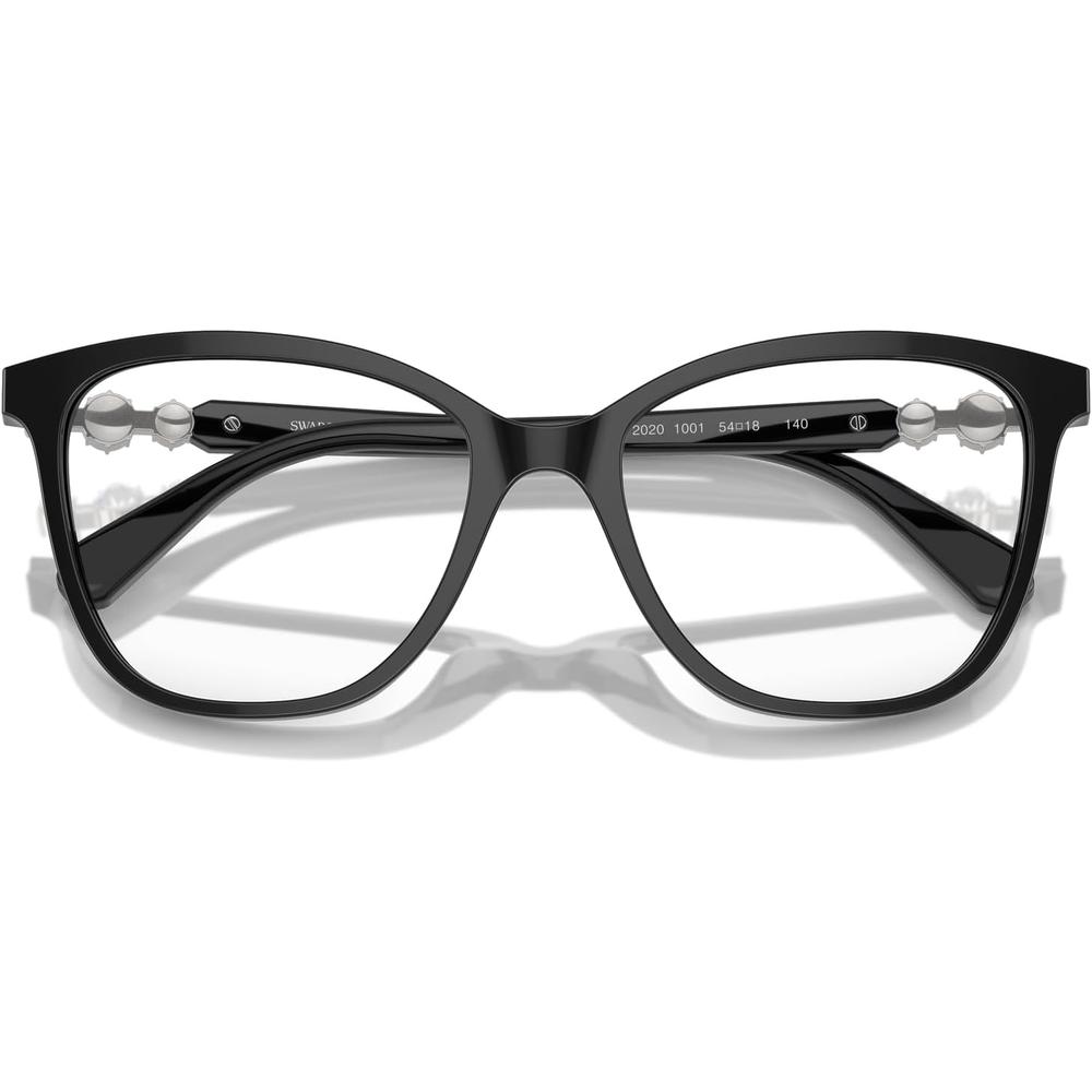 SWAROVSKI MONTURA CUADRADO SK2020 54 MM MUJER | BLACK/DEMO LENS - 5