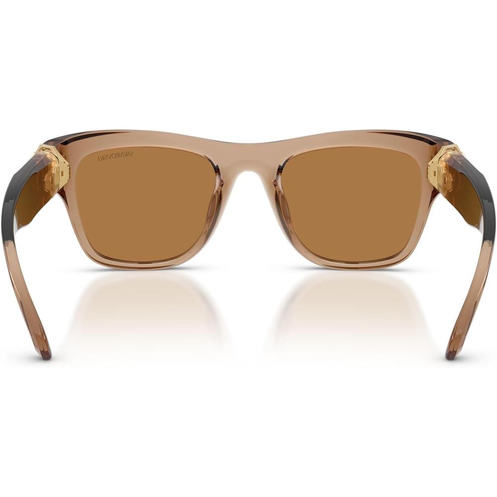 SWAROVSKI LENTES DE SOL SK6056U 50 MM MUJER | TRANSPARENT BEIGE/BRONZE - 4