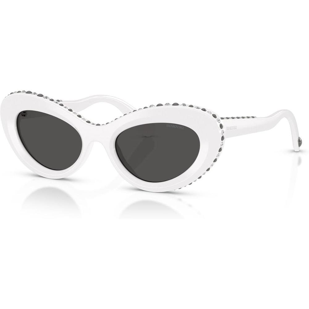 SWAROVSKI LENTES DE SOL SK6061U 51 MM MUJER | WHITE/DARK GREY - 2
