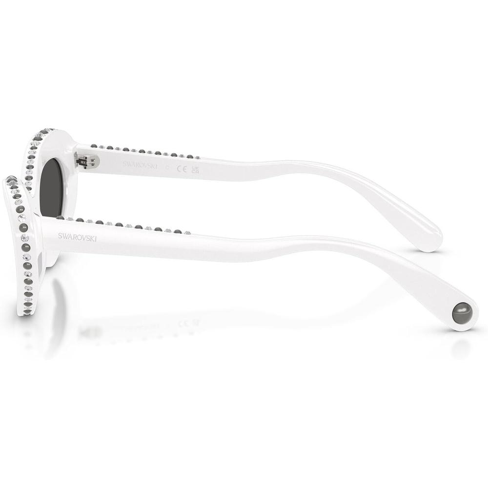 SWAROVSKI LENTES DE SOL SK6061U 51 MM MUJER | WHITE/DARK GREY - 3