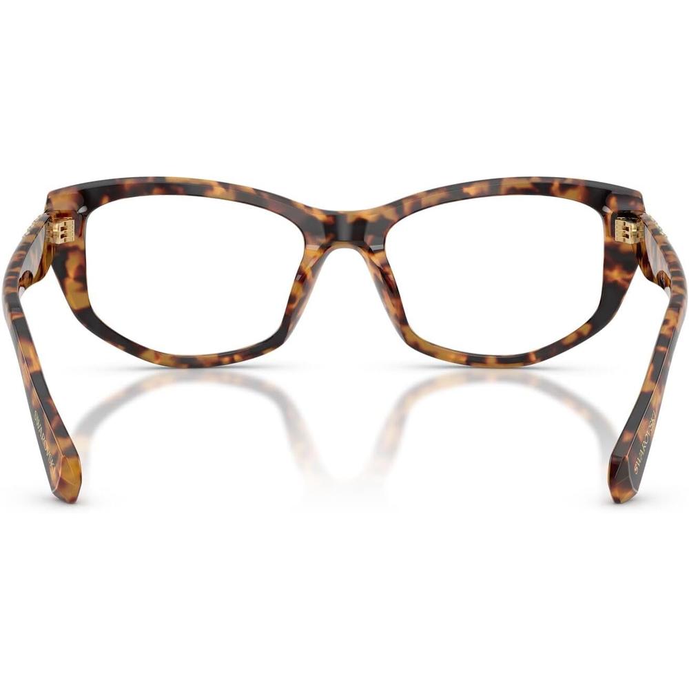 SWAROVSKI MONTURA CUADRADO SK2062U 52 MM MUJER | LIGHT HAVANA/DEMO LENS - 4