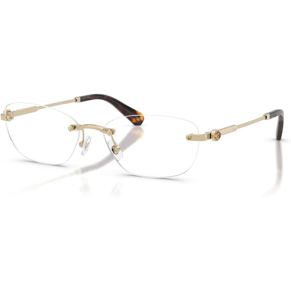 SWAROVSKI MONTURA OVAL SK1037 56 MM MUJER | PALE GOLD/DEMO LENS - 2