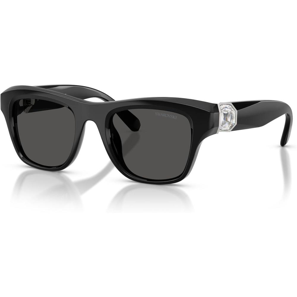 SWAROVSKI LENTES DE SOL SK6056U 50 MM MUJER | BLACK/DARK GREY - 2