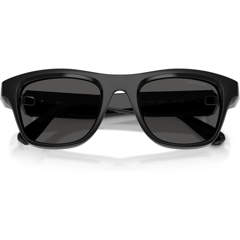 SWAROVSKI LENTES DE SOL SK6056U 50 MM MUJER | BLACK/DARK GREY - 5