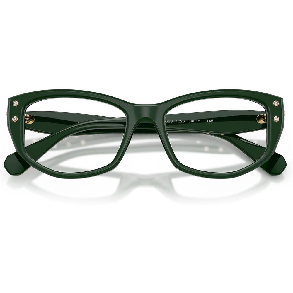 SWAROVSKI MONTURA CUADRADO SK2062U 52 MM MUJER | DARK GREEN/DEMO LENS - 5