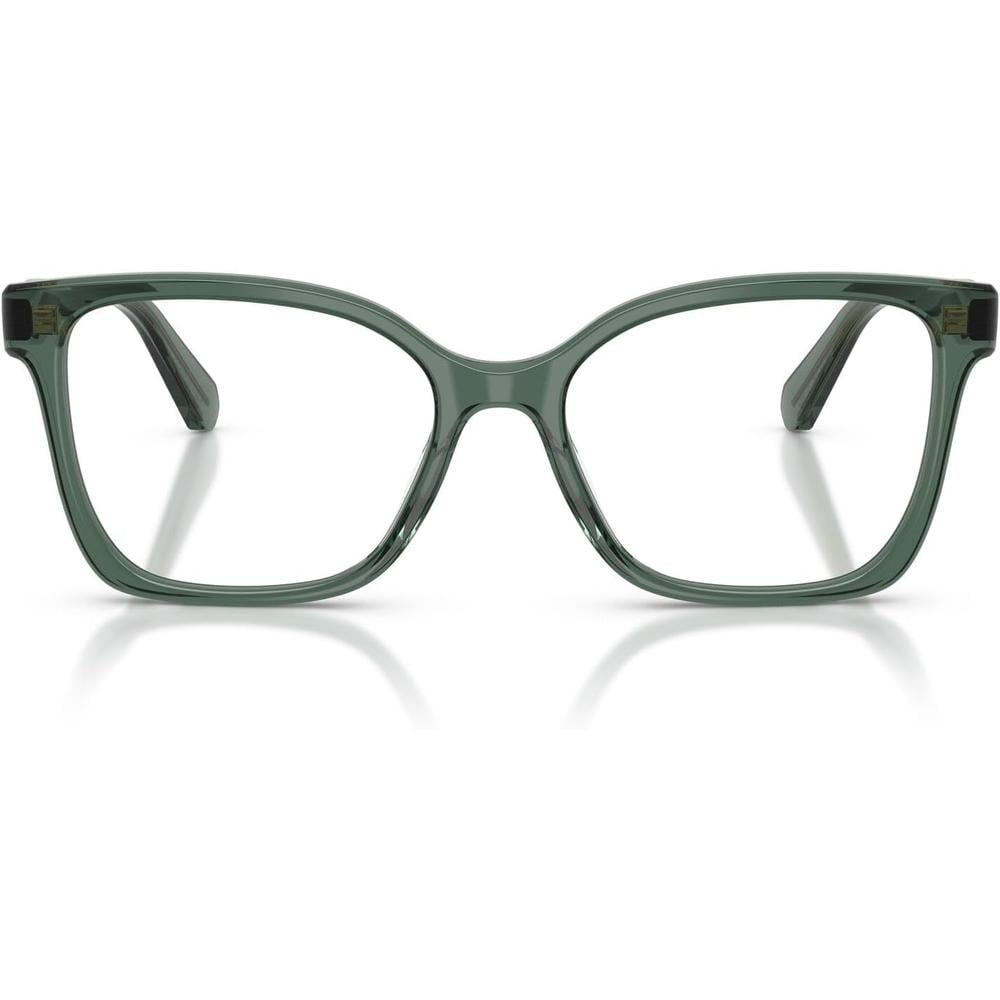 SWAROVSKI MONTURA CUADRADO SK2061 53 MM MUJER | TRANSPARENT GREEN/DEMO LENS - 1