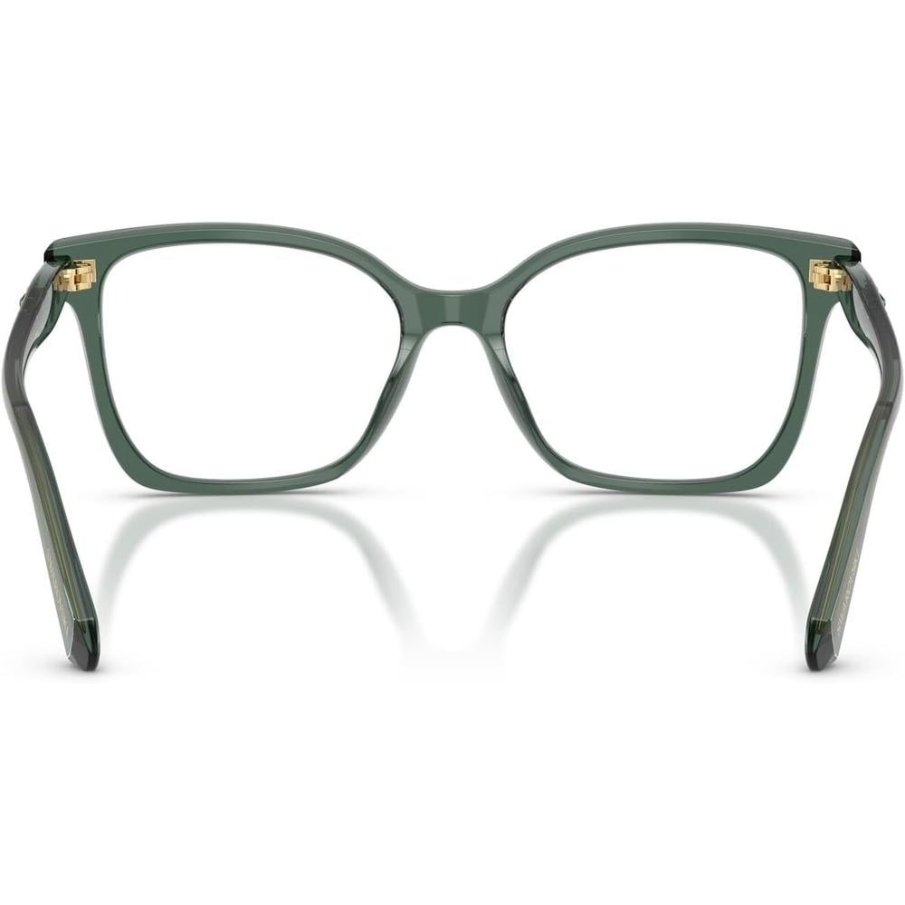 SWAROVSKI MONTURA CUADRADO SK2061 53 MM MUJER | TRANSPARENT GREEN/DEMO LENS - 4