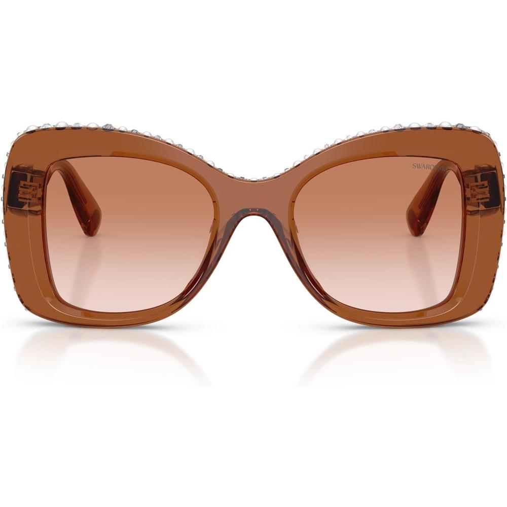 SWAROVSKI LENTES DE SOL MARIPOSA SK6062U 51 MM MUJER | TRANSPARENT BROWN/GRADIENT BROWN - 1