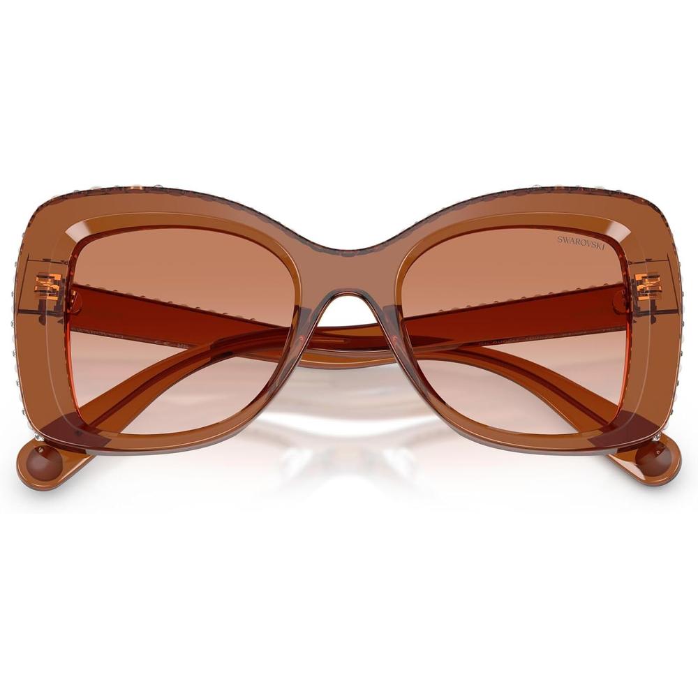 SWAROVSKI LENTES DE SOL MARIPOSA SK6062U 51 MM MUJER | TRANSPARENT BROWN/GRADIENT BROWN - 5