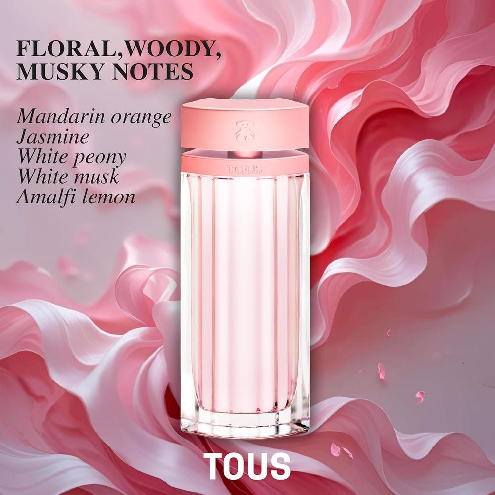 PERFUME TOUS EDP FLORAL MUJER 3 OZ / 88 ML - 4