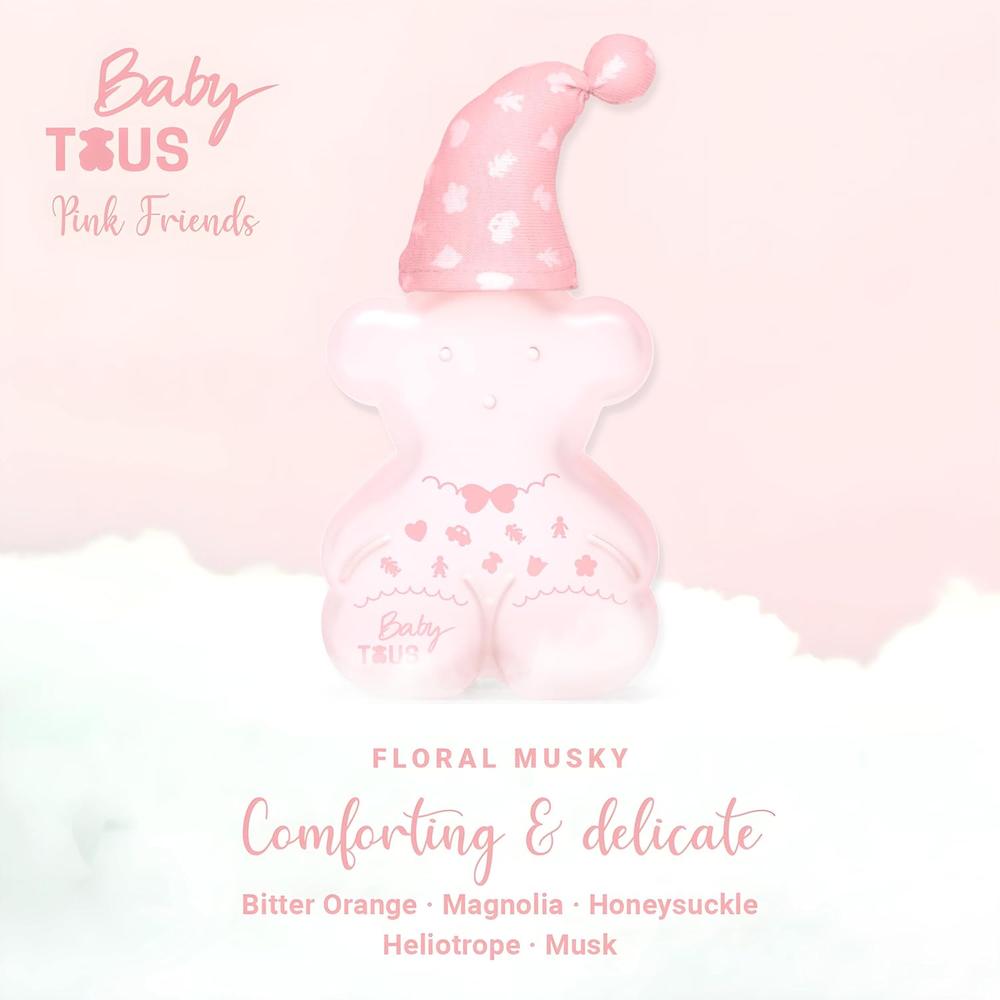 COLONIA TOUS BABY PINK COLONIA NIÑOS Y NIÑAS 3.4 OZ / 100 ML - 3